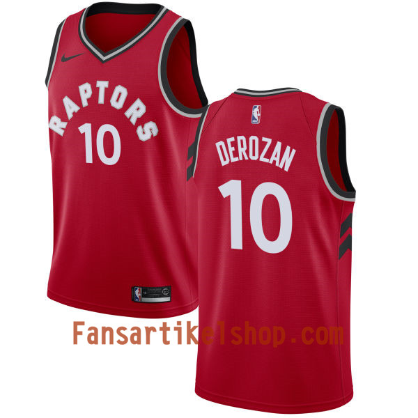 NBA Toronto Raptors Trikot DeMar DeRozan 10 Nike 2017-18 Rot Swingman - Herren